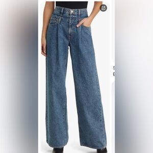 SLVRLAKE high waist Wide Leg Jeans